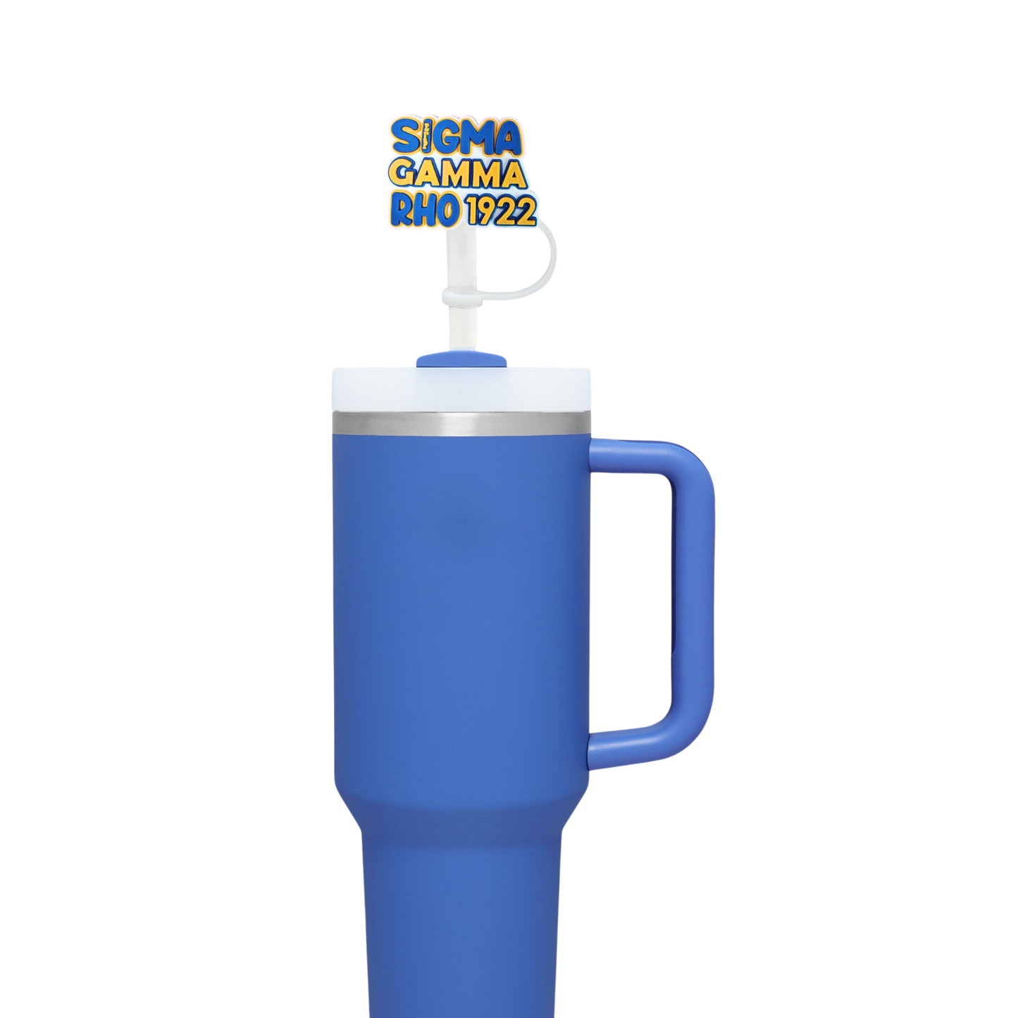 SGRho Straw Topper, Sigma Gamma Rho Straw Cover, Sorority Gifts, Stanley Accessories, Stanley Straw Topper, Sigma Gamma Rho