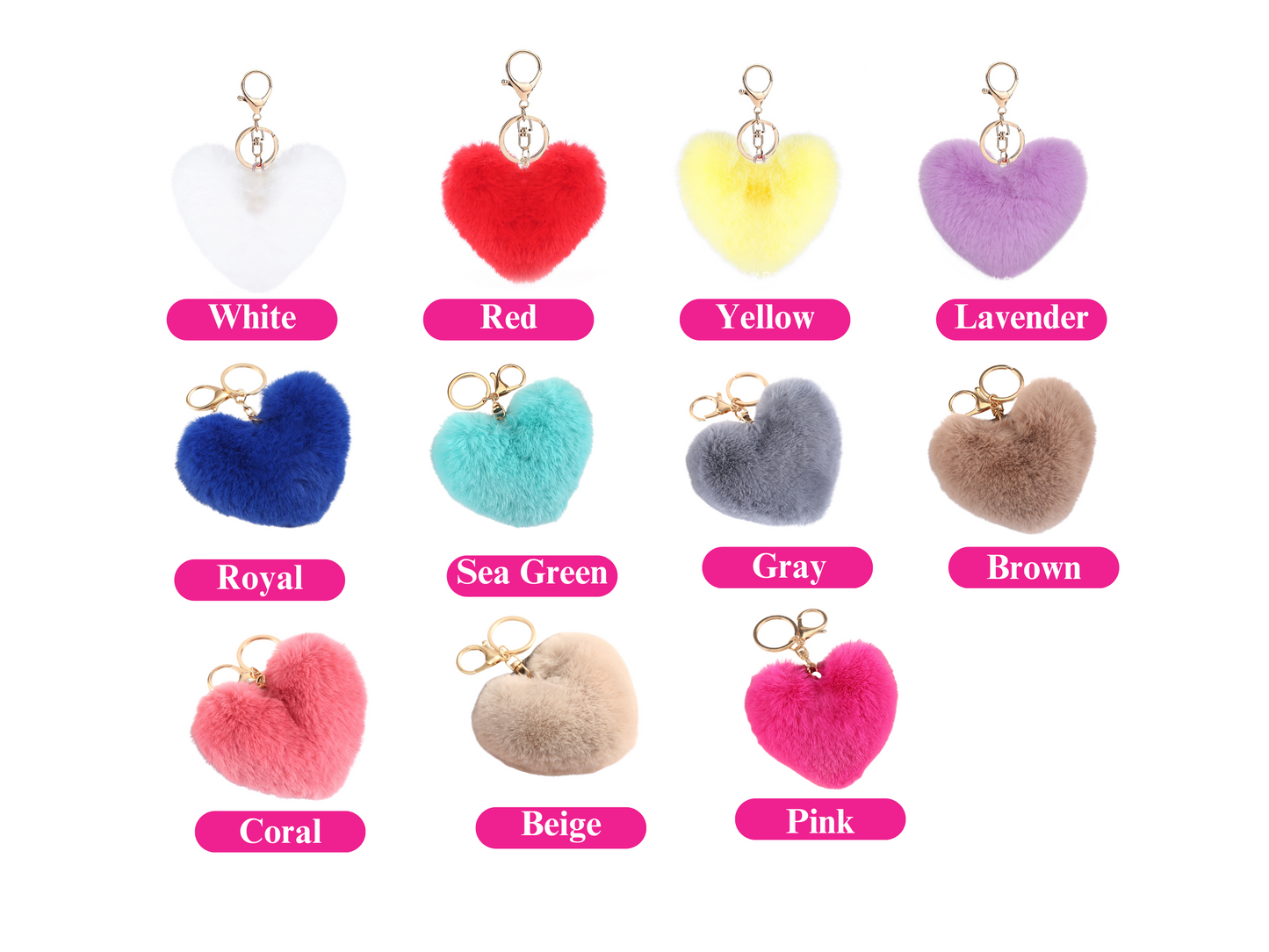 Stanley Accessories - Heart Pom Pom for Tumblers | Tumbler Charms, Cup Accessories, and Tumbler Jewelry