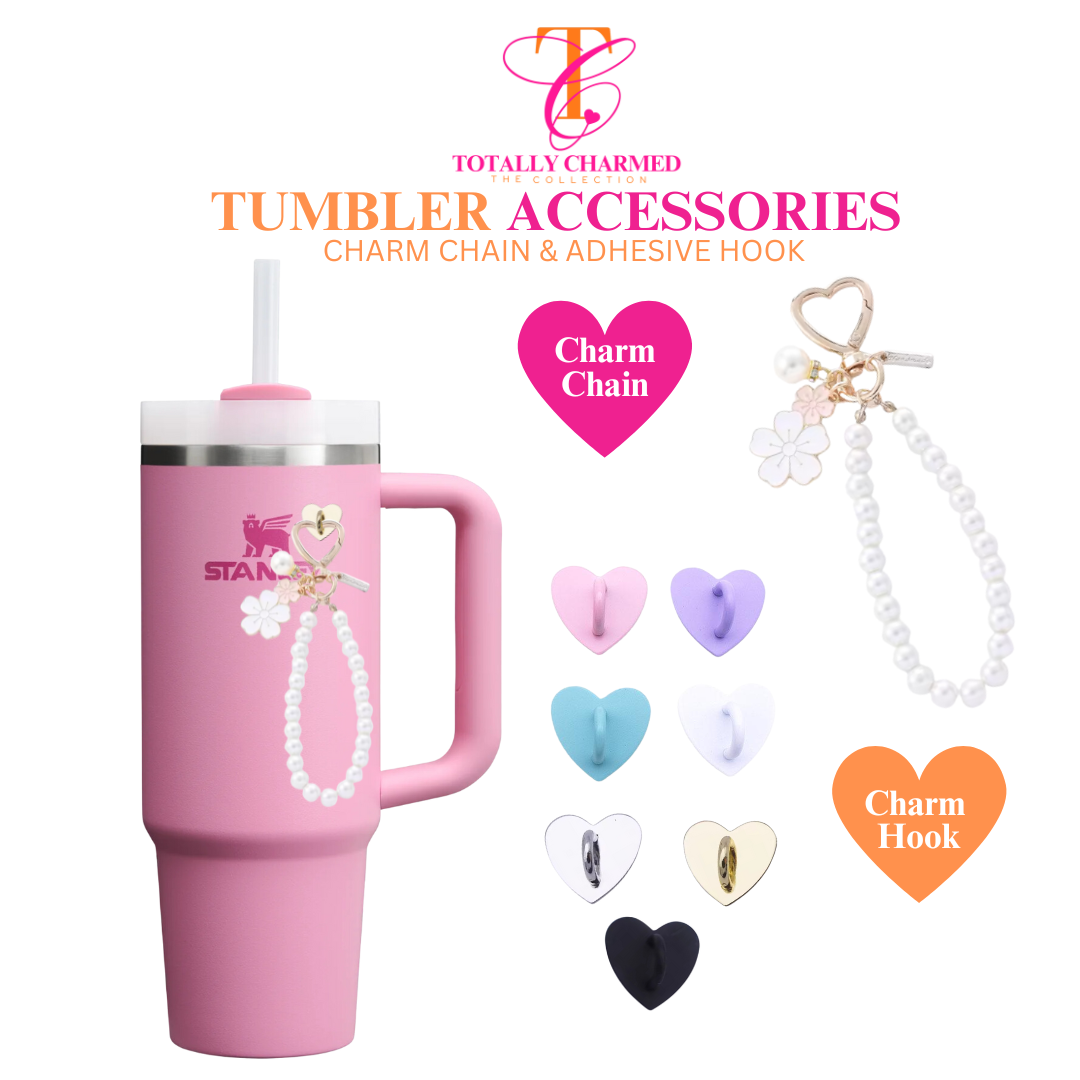 Tumbler Jewlery - Stanley Tumbler Accessories, Tumbler Accessories, Cup Charms